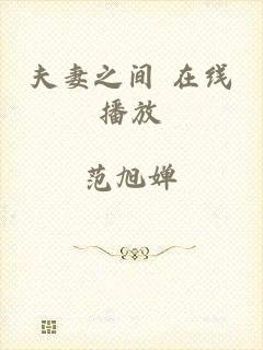 夫妻之间 在线播放